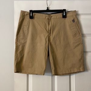 …Lost Man Shorts size 34 inseam 9” tan color BNWOT